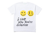 Cactus Plant Flea Market I Like You Youre Different Tee White